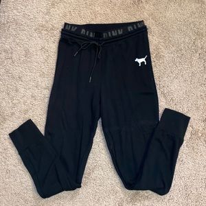 VS PINK black skinny jogger